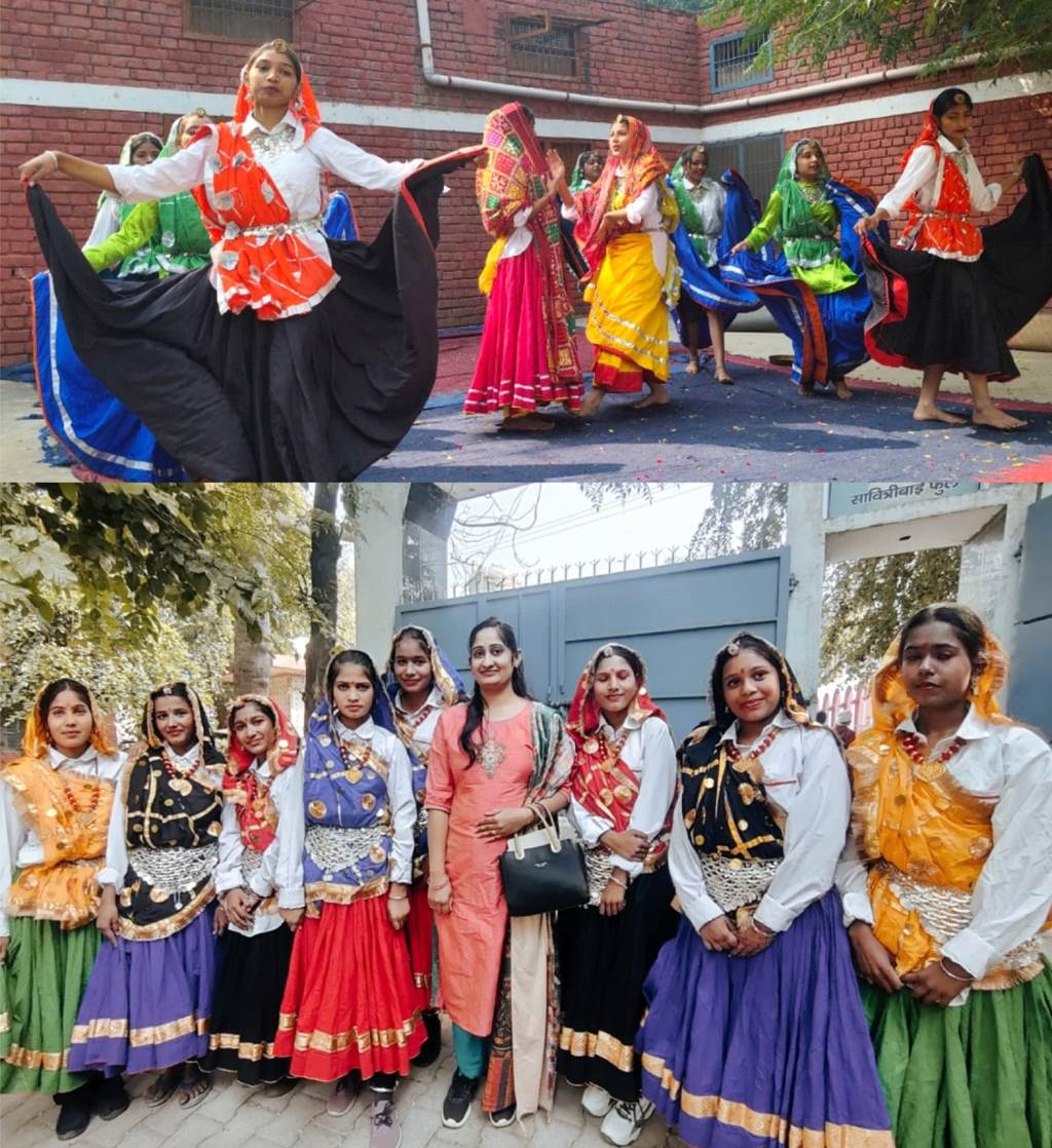 Students showcased their talent in the block level talent search competition